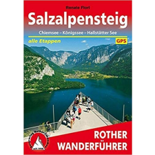 Bergverlag Rother SalzAlpenSteig túrakalauz Bergverlag Rother német RO 4505 irodalom