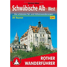 Bergverlag Rother Schwäbische Alb West túrakalauz Bergverlag Rother német RO 4118 irodalom