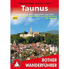 Bergverlag Rother Taunus túrakalauz Bergverlag Rother német RO 4152 irodalom