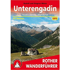 Bergverlag Rother Unterengadin túrakalauz Bergverlag Rother német RO 4043 irodalom