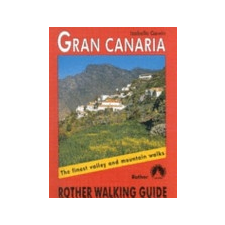 Bergverlag Rudolf Rother Gran Canaria idegen nyelvű könyv