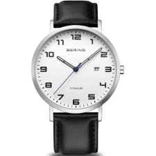 Bering 18640-404 men`s Titanium Mens Watch 40mm 5ATM, férfi karóra