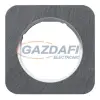 Berker 10112389 1-es keret , univerzális, pala/fehér, R.1; 81,2 mm x 81,2 mm