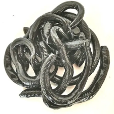  Berkley Gulp! Nightcrawler 6In Black 15cm aromatizált mű nadály 10db (1404419) csali