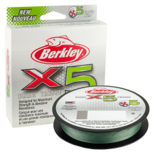  Berkley X5 Line Braid Low Vis Green Fonott Zsinór 150m 0,10mm 3,6kg (1486745) horgászzsinór