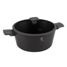BERLINGER HAUS Antracit Collection Lábas fedővel 24 cm BL-3976 edény