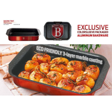 BERLINGER HAUS Berlinger Haus Metallic Burgundy tepsi márvány bevonattal (BH-1367) edény