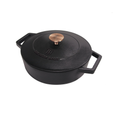 BERLINGER HAUS Berlinger Haus Öntöttvas alacsony lábas, 26 cm, fekete edény