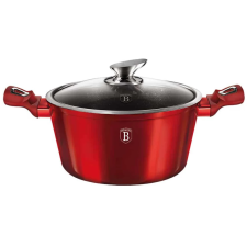 BERLINGER HAUS BH/1258N Metallic Line Burgundy Edition Lábas fedővel 6.1 L edény