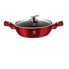 BERLINGER HAUS BH/1262N Metallic Line Burgundy Edition 24 cm fedővel, alacsony lábas edény
