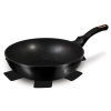 BERLINGER HAUS BH-1638N Black Rose Collection Wok 28cm alátéttel