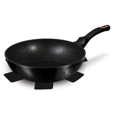 BERLINGER HAUS BH-1638N Black Rose Collection Wok 28cm alátéttel edény