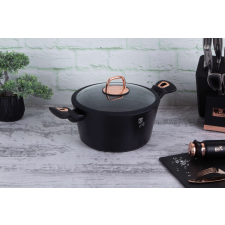 BERLINGER HAUS BH-1645N 10 részes edénykészlet, Black Rose Collection edény