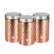 BERLINGER HAUS BH-6727 3 részes tároló szett, rose gold papírárú, csomagoló és tárolóeszköz