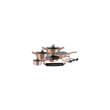 BERLINGER HAUS BH/7124 Metallic Line Edénykészlet - Rosegold (14+2 részes ) (BH/7124) edény