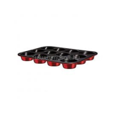 BERLINGER HAUS BH/7866 burgundi 12 csészés muffin sütőforma edény