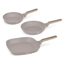 BERLINGER HAUS BH-8342 Taupe Nordic Collection 3 részes Serpenyő szett edény