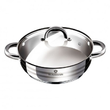 BERLINGER HAUS Blauman BL-1005 Gourmet Line 32 cm fedővel alacsony lábas edény
