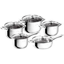 BERLINGER HAUS Blaumann Gourmet Line 10 részes rozsdamentes acél edénykészlet BL-3874 edény