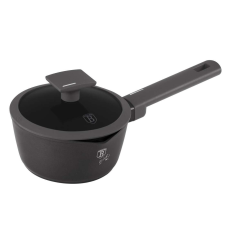 BERLINGER HAUS Fedeles lábas, 16 cm, Antracit kollekció, Berlinger Haus, BH/8118 edény