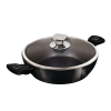 BERLINGER HAUS LP-KL-135P 3,8L Black Vantage Collection 28 cm alacsony lábas fedővel