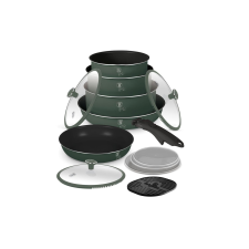 BERLINGER HAUS Matte Green 13 részes edénykészlet (BH-8423) edény