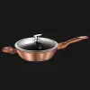  Berlinger Haus mély serpenyő fedővel 1518 – rosegold, 28 cm