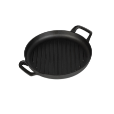 BERLINGER HAUS Öntöttvas kerek grill sütőlap, 33 cm, Strong Mold Seria konyhai eszköz