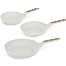 BERLINGER HAUS Sahara Nordic titánbevonatú serpenyőszett, 3 db, krém BH/8322 edény