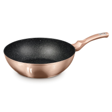 BERLINGER HAUS Wok serpenyő 30 cm Metallic Line Rose Gold Edition BH/6171 edény