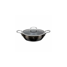 Berlingerhaus Alacsony lábas fedővel (3,8 L) Shine Basalt Collection  BH/6657 edény