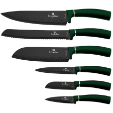 Berlingerhaus Emerald Collection 6 db-os késkészlet tapadásmentes felülettel BH-2511 kés és bárd