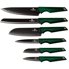 Berlingerhaus Emerald Collection Tapadásmentes felületű késkészlet, 6 db kés és bárd