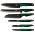 Berlingerhaus Emerald Collection Tapadásmentes felületű késkészlet, 6 db (BH-2591)