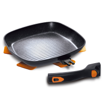 Berlingerhaus Grill serpenyő levehető nyéllel (28 cm) edény