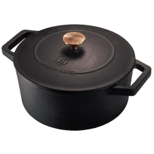 Berlingerhaus Öntöttvas, fedővel 20 cm, Black Rose Collection sütés és főzés