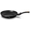  BerlingerHaus Pan márványfelületen 20cm BH-1633 fekete rózsaszínű gyűjtemény (BH-1633)