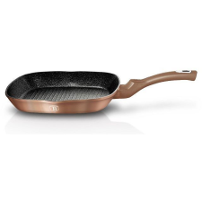 Berlingerhaus Rosegold Metallic Line Grill serpenyő márvány bevonattal 28 cm (BH-1521) edény