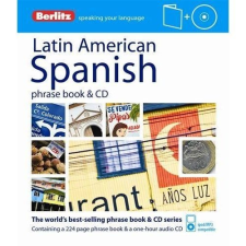Berlitz Pocket Guides Pocket Guides Berlitz latin-amerikai spanyol szótár cd Latin American Spanish Phrase Book &amp; CD nyelvkönyv, szótár