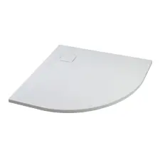  Bern .||. White 90x90x2 cm íves, SMC zuhanytálca szifonnal kád, zuhanykabin
