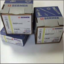Berner forgácslap csavar 3,5x20mm PZ2