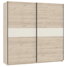  BERNO ruhásszekrény, 200 cm | Jackson hickory tölgy + Kasmír bútor