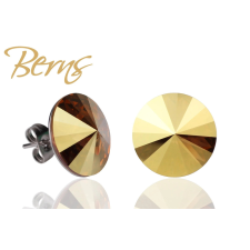 Berns Dots fülbevaló arany színű Berns eredeti európai® kristállyal fülbevaló