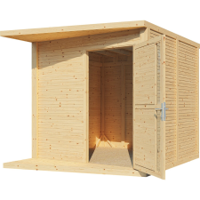 Bertilo Concept kerti ház 297 cm x 234 cm natúr FSC kerti tárolás
