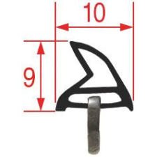 Berto's SÜTŐAJTÓ TÖMÍTÉS 530x270 mm beépíthető gépek kiegészítői