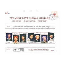 BERTUS HUNGARY KFT. ONF - We Must Love Signal Message (CD + könyv) rock / pop