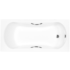 Besco ARIA PLUS egyenes akril kád, Standard kádkapaszkodókkal, 130x70 cm, 0041 kád, zuhanykabin