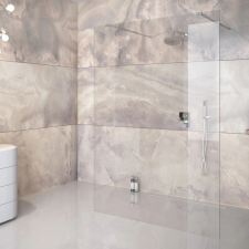Besco AVEO due walk-in zuhanyfal 100x195 cm (AVD-100-195C) kád, zuhanykabin