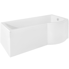 Besco INSPIRO aszimmetrikus kád elő- és oldallap, jobbos, 170x51.5 cm, 0194 fürdőkellék
