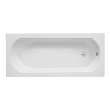 Besco INTRICA 160x75 cm egyenes kád (WAIN-160-PK) kád, zuhanykabin